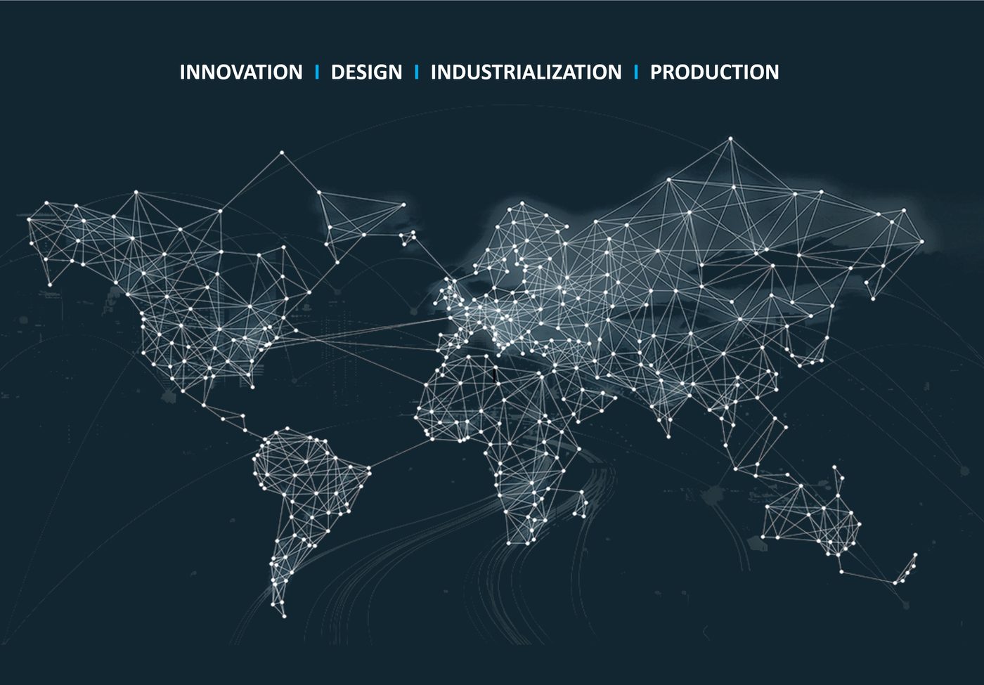 Innovation · Design · Industrialization · Production